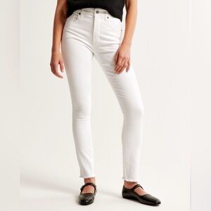 Abercrombie Curve Love Super Skinny Ankle High Rise Jeans